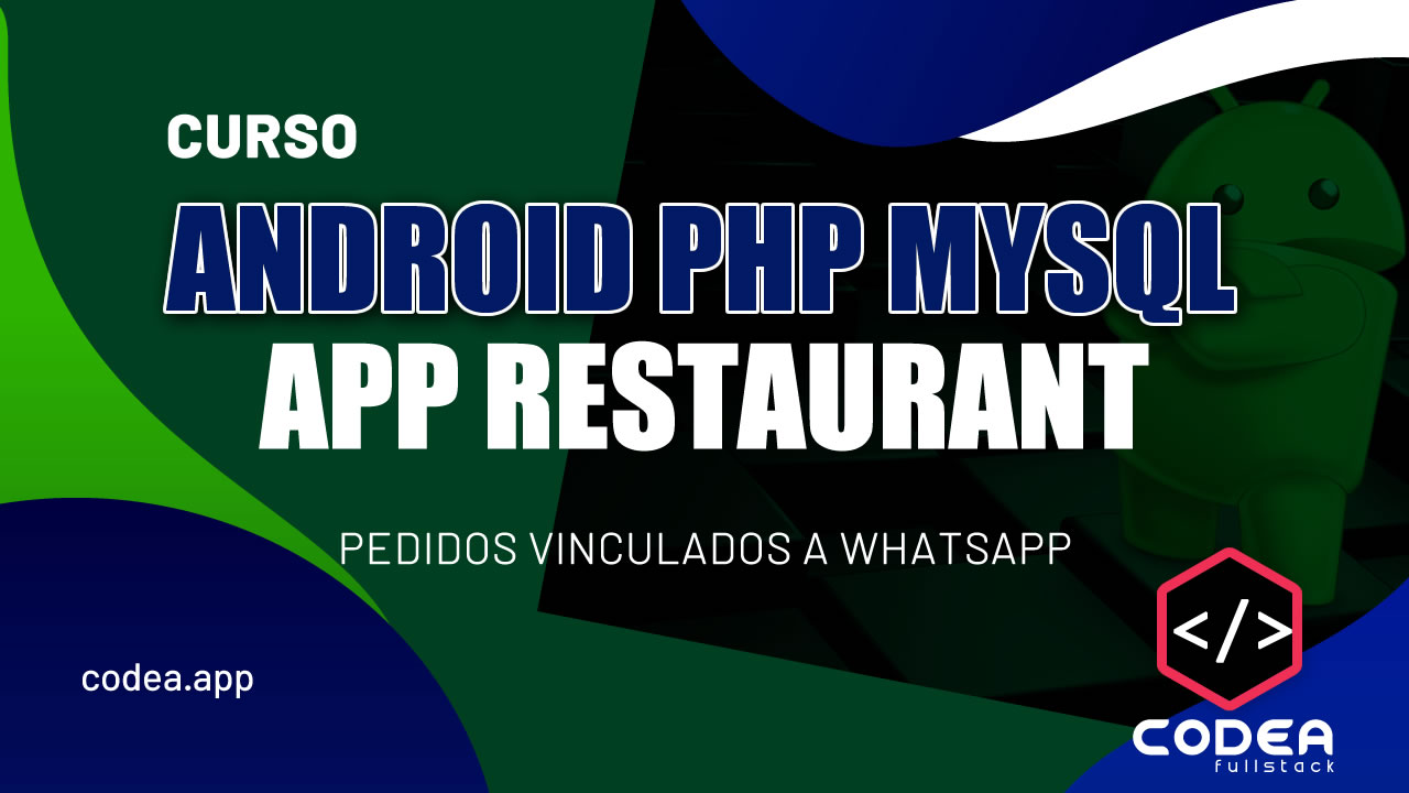 Curso Android PHP MySql App Restaurant