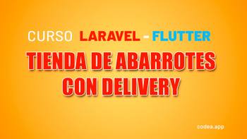 Curso Flutter y Laravel Tienda Delivery