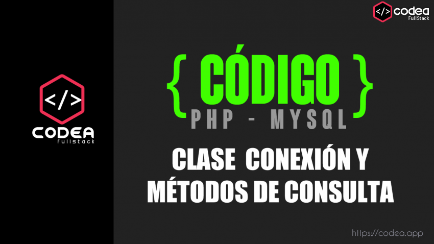 Conexión y métodos de consulta a una BD MYSQL