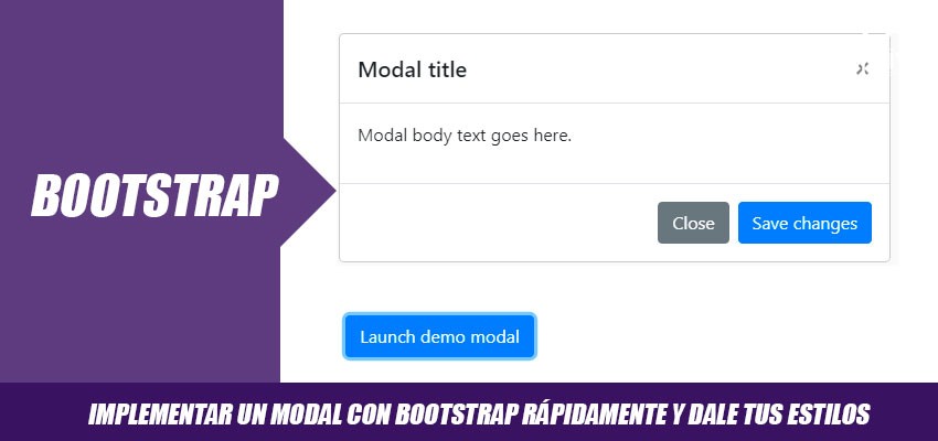 Crea un modal personalizado con Bootstrap