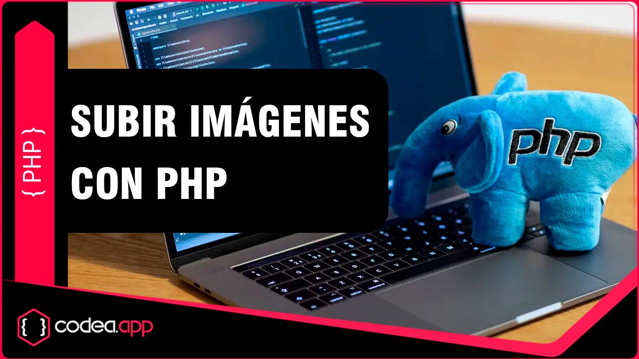 Subir una imagen con PHP