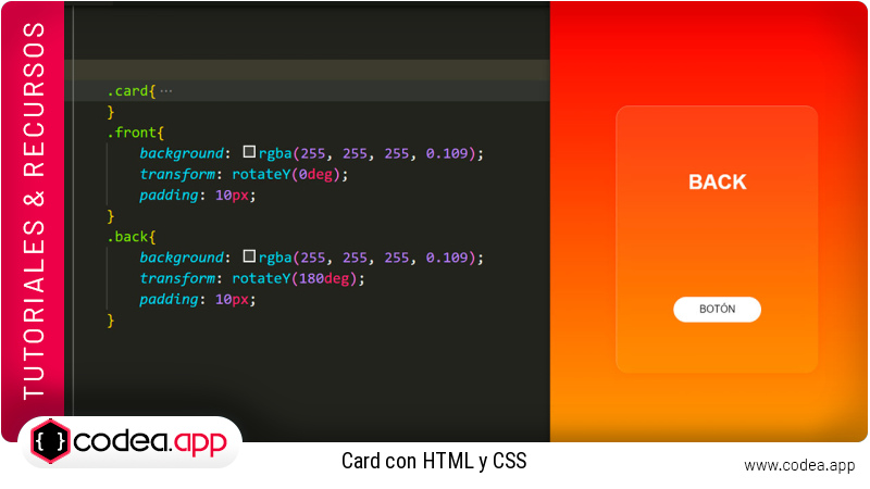 Card con HTML y CSS