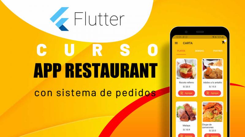 Flutter App Restaurant con Carrito