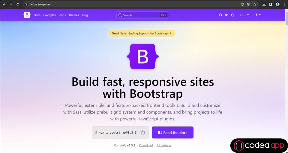 Bootstrap para diseño web responsive