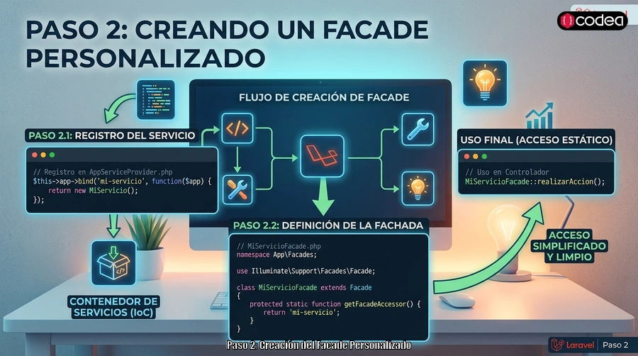 Paso 2: Creación del Facade Personalizado