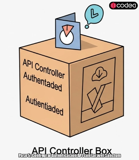 Paso 5: Configurar Autenticación API con Laravel Sanctum