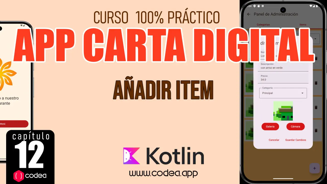 Añadir Items Añadir Items