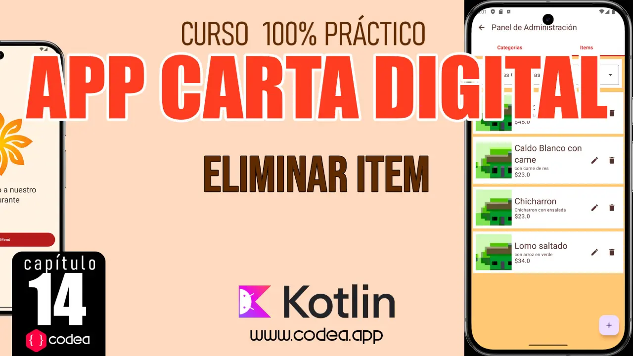 Eliminar Items