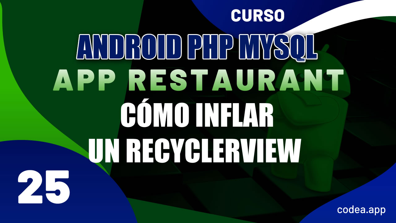 Inflar un Recyclerview con un Adapter