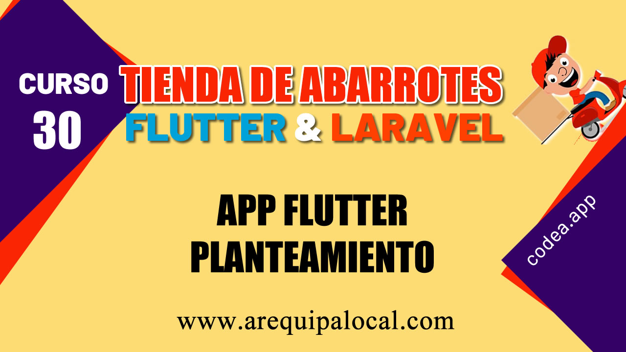 Planteamiento de la app en Flutter